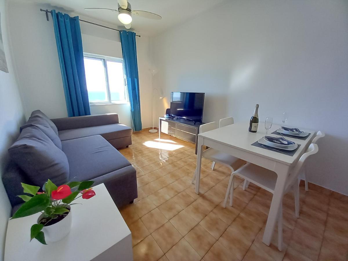 Mira Atlântico 13- Terraço Com Vista Mar e Cidade, Wifi, 80mt Praia Quarteira Exterior foto