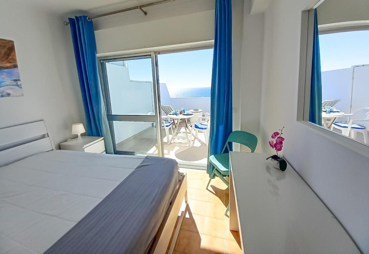 Mira Atlântico 13- Terraço Com Vista Mar e Cidade, Wifi, 80mt Praia Quarteira Exterior foto