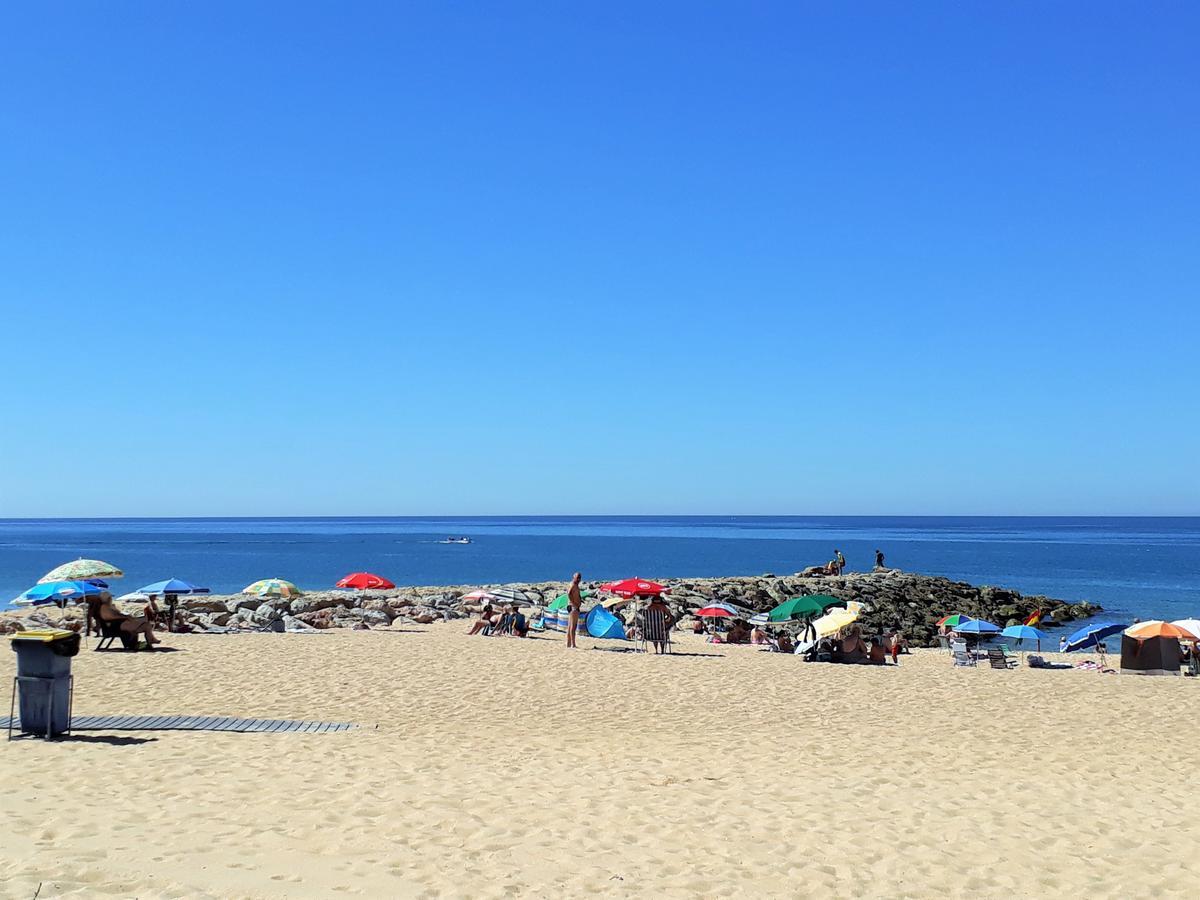 Mira Atlântico 13- Terraço Com Vista Mar e Cidade, Wifi, 80mt Praia Quarteira Exterior foto